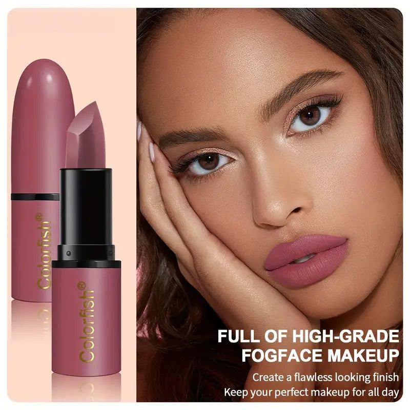 Lipstick Long-Lasting, Waterproof, Smudge-Proof